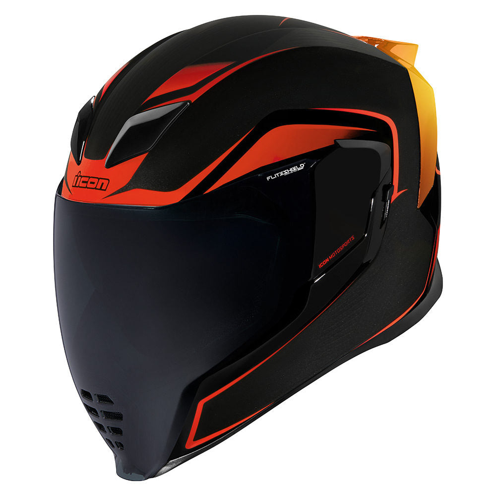 Casco Icon Airflite  Crosslink rojo