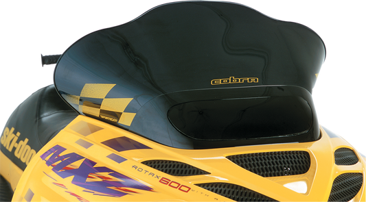 Windshield - 13.25" - Black - Ski Doo