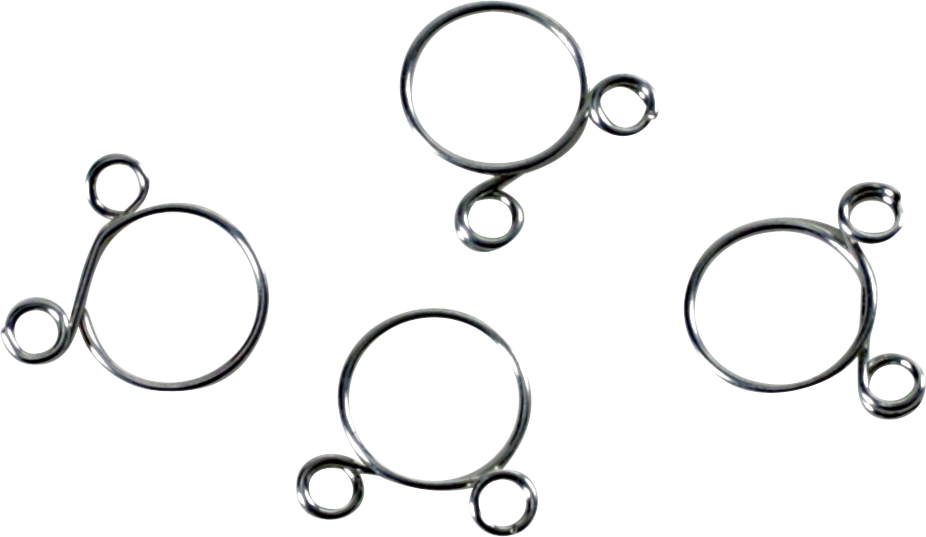 Wire Clamp Refill - Silver - 4-Pack