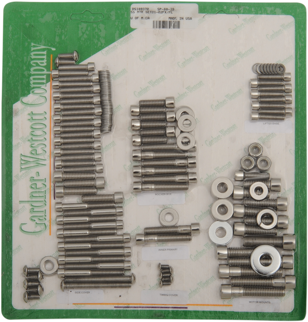 Stainless Steel Motor Set