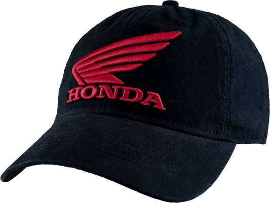 Honda Ballcap Hat - Black