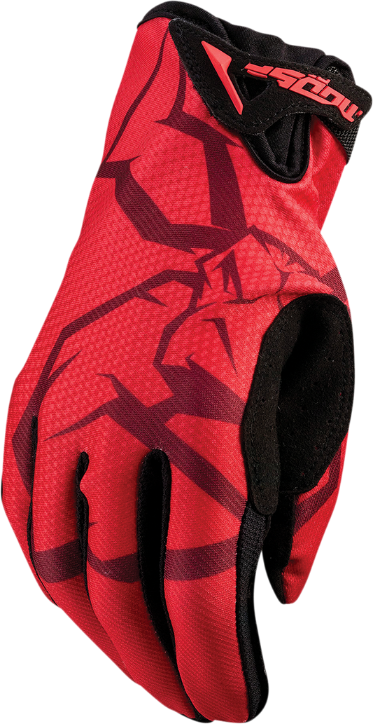 Agroid Pro Gloves - Red - Large