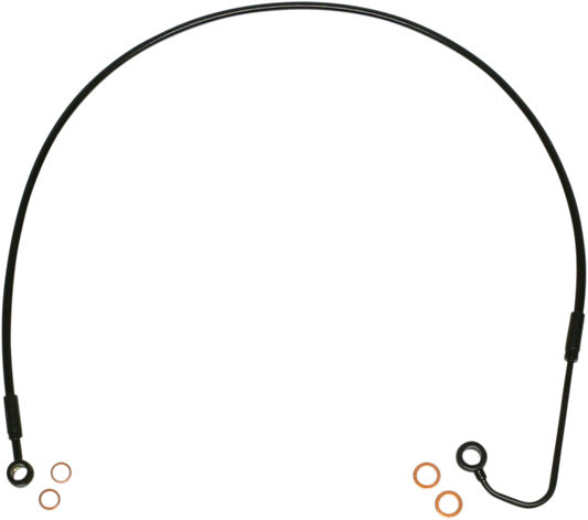 XR Upper Brake Line - 43-1/4" - Black25244