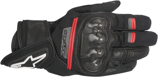 Rage Drystar® Gloves - Black/Red - Small