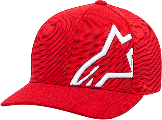 Gorra Alpinestars Corp Stretch Mesh Roja/Blanco