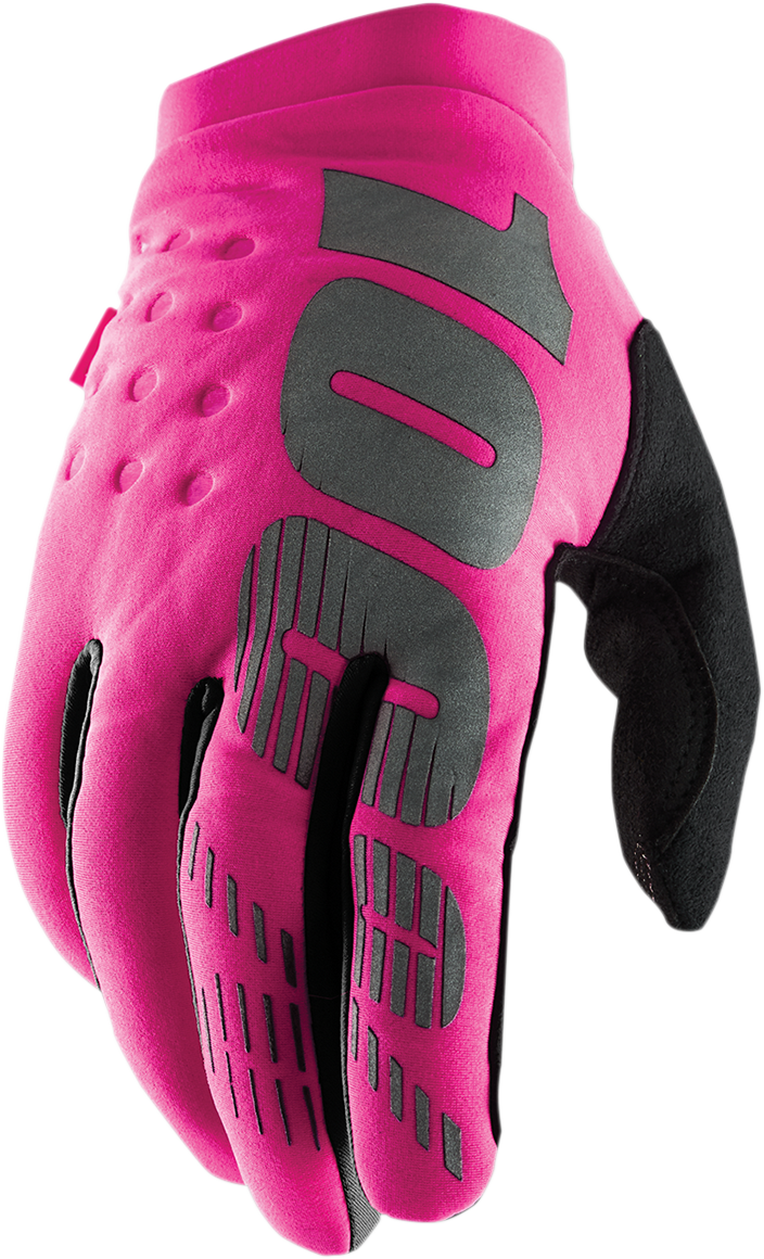 Women's Brisker Gloves - Black/Pink - Large