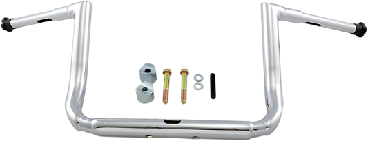 Chrome 12" Grande Twin Peaks Handlebar for FLHT