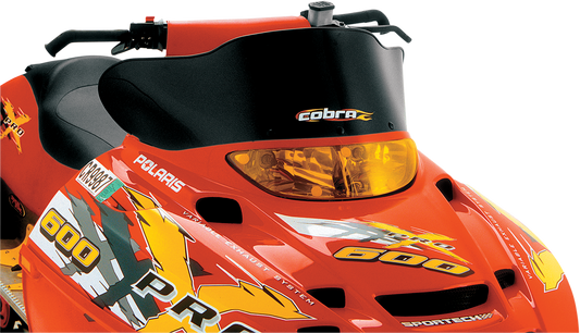 Windshield - 8.5" - Black - Polaris