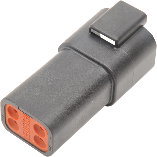Deutsch Receptacle - 4 Pin - Black