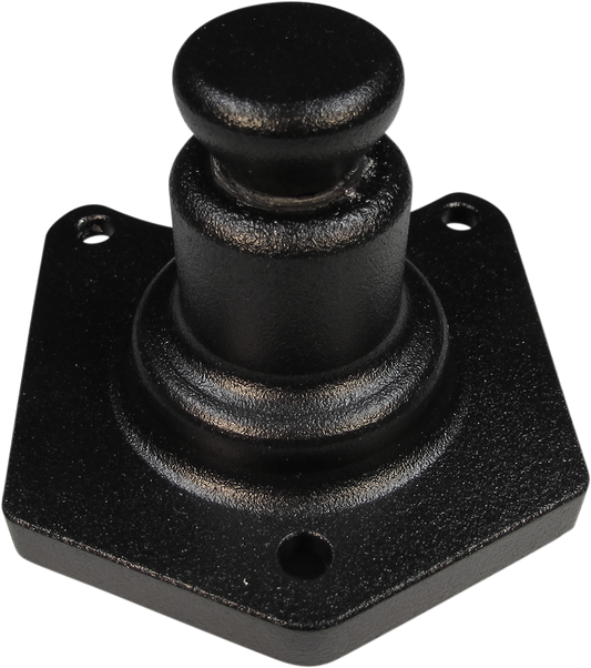 Solenoid End Cover - Starter Buttons - Black