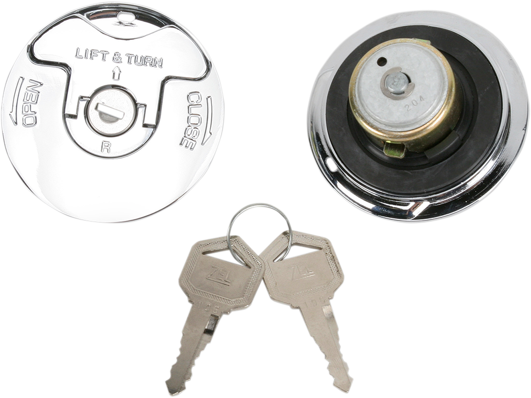 Locking Gas Caps - Vented/Non-Vented - Pair