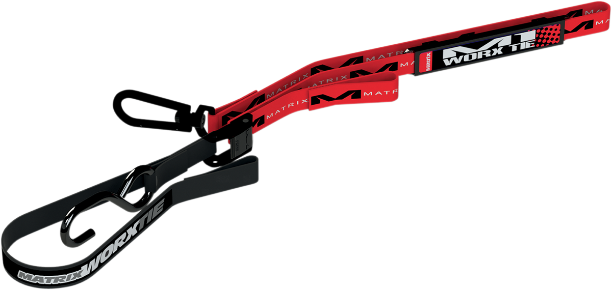 Worx Tie-Downs - 1" - Red