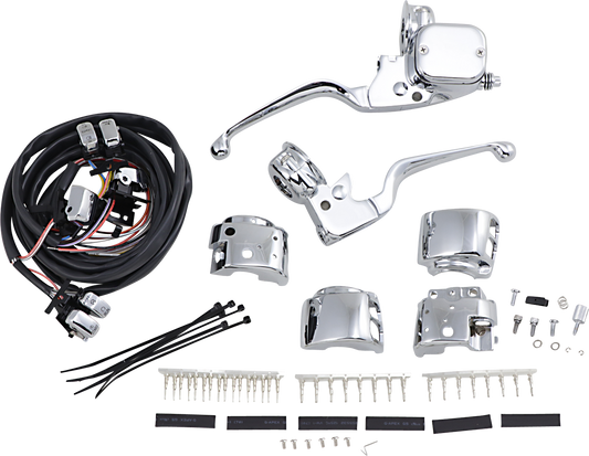 Controles del Manillar con Cilindro Maestro y Palancas 11/16"