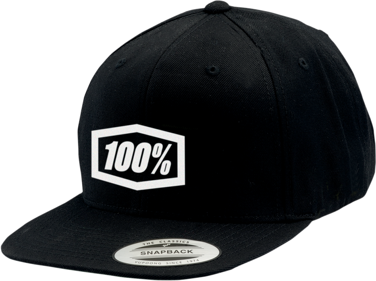 Corpo Snapback Hat - Black/White