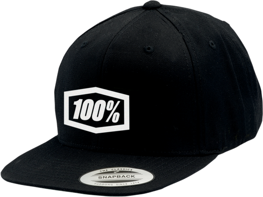 Corpo Snapback Hat - Black/White