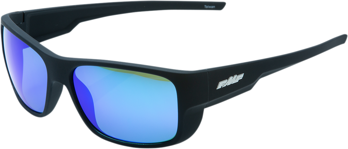 Throttle Sunglasses - Black/Blue