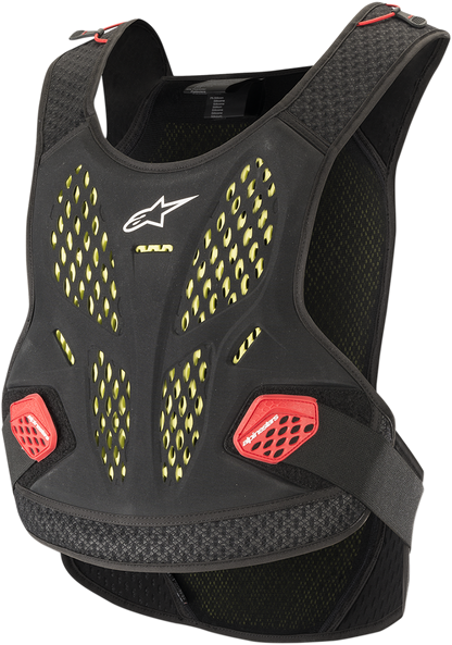 Protector de pecho Alpinestars Sequence - Negro/Amarillo/Rojo