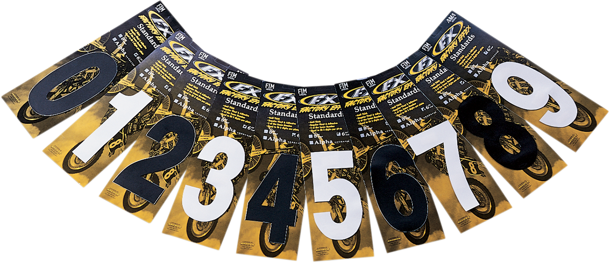 FX Number 8 - Black - 6"