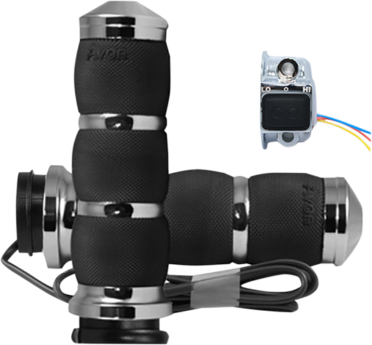 Empuñaduras Avon Grips Heated Air Cushion Cromo TBW