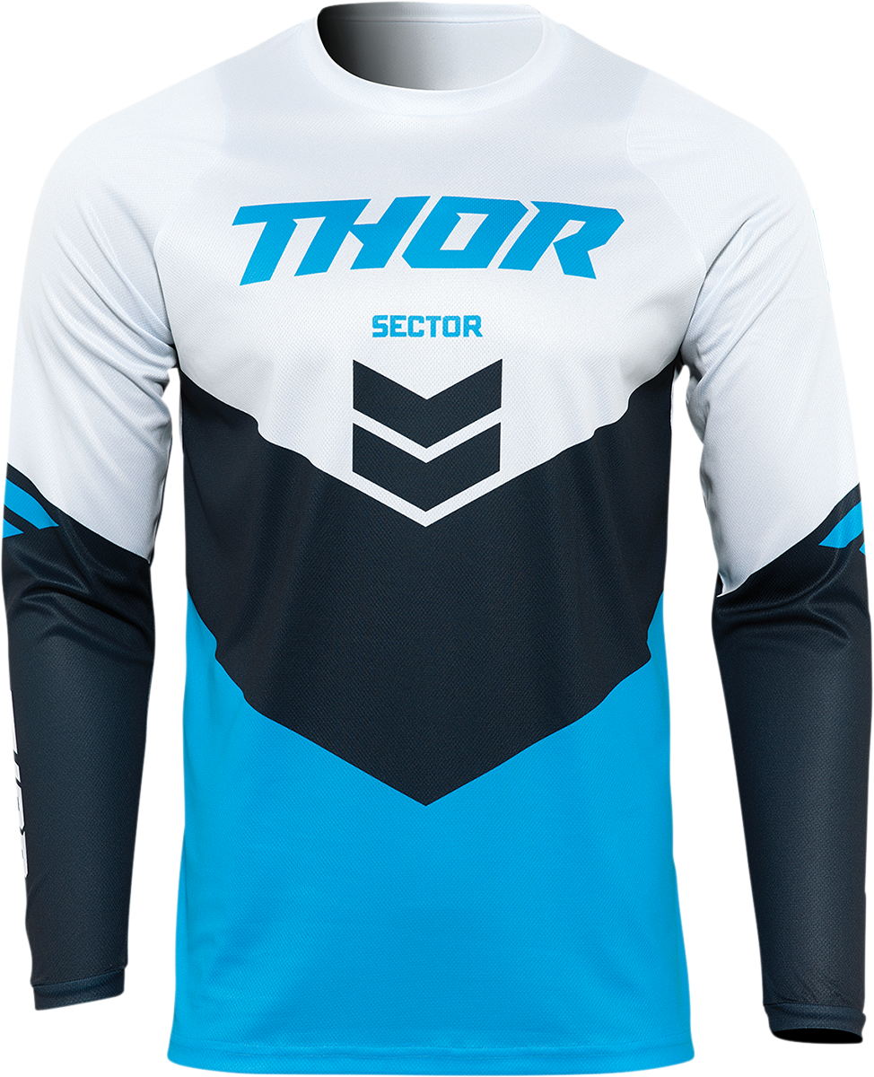 Youth Sector Chevron Jersey - Blue/Midnight - XL