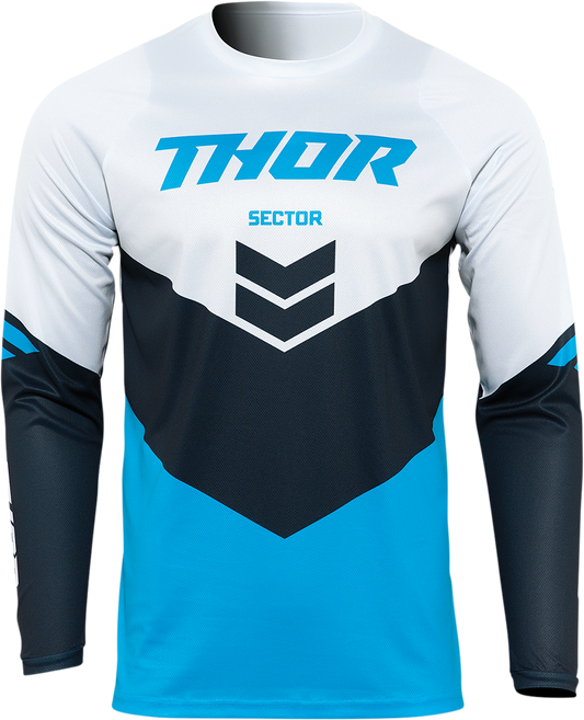 Youth Sector Chevron Jersey - Blue/Midnight - XS