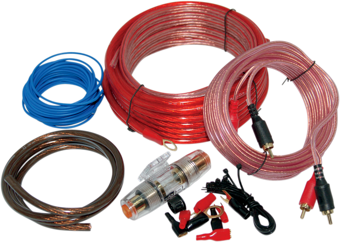 Amp Install Kit - 8- Gauge Wire