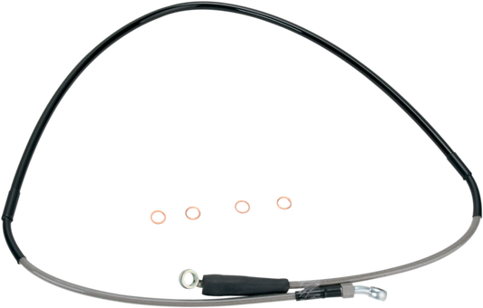 Brake Line - Front - Stainless Steel - DR-Z 400 S