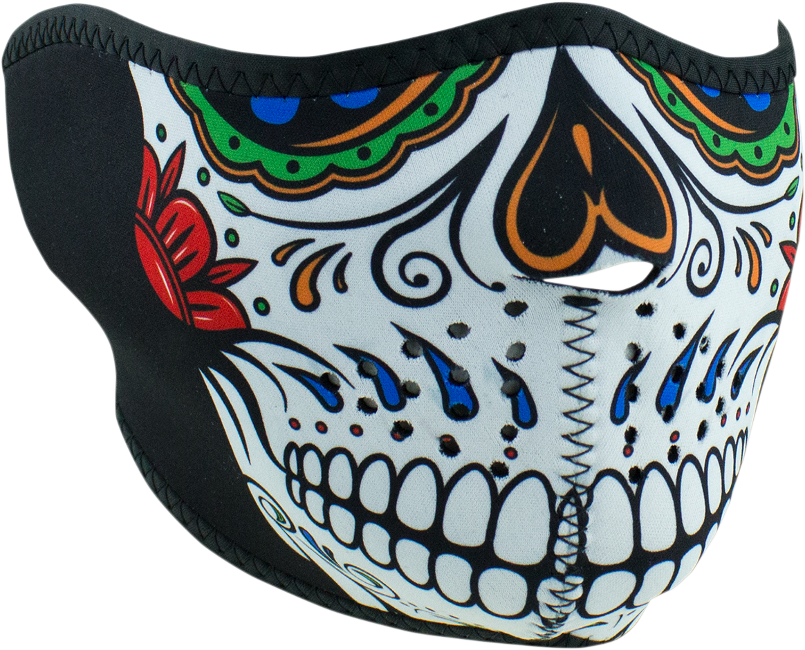 Half Mask - Muerte Skull