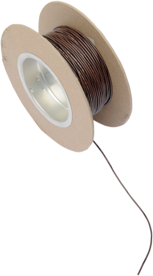 100' Wire Spool - 18 Gauge - Brown/Black