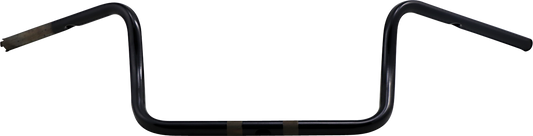 Manillar Ape Hanger de 10" en Negro Brillante