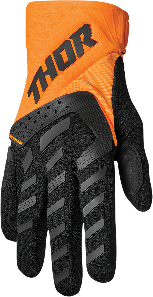 Spectrum Gloves - Orange/Black - XS