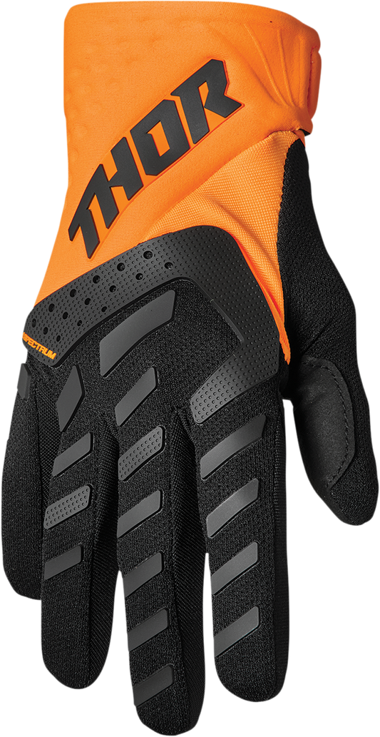 Spectrum Gloves - Orange/Black - XS