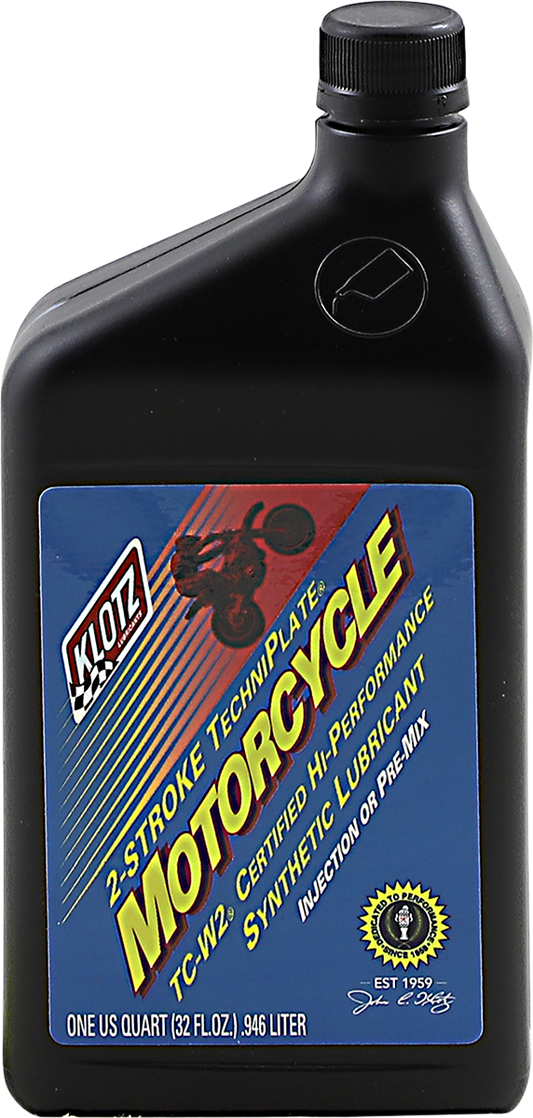 TechniPlate® Synthetic TCW-2 2-Stroke Oil - 1 U.S. quart