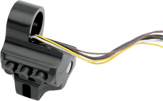 Black Left-Side Four-Button Hydraulic Clutch Switch Housing