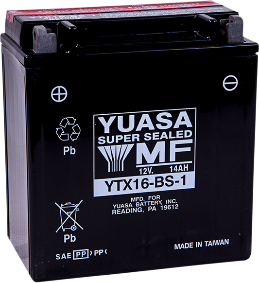 AGM Battery - YTX16-BS-1 .78 L