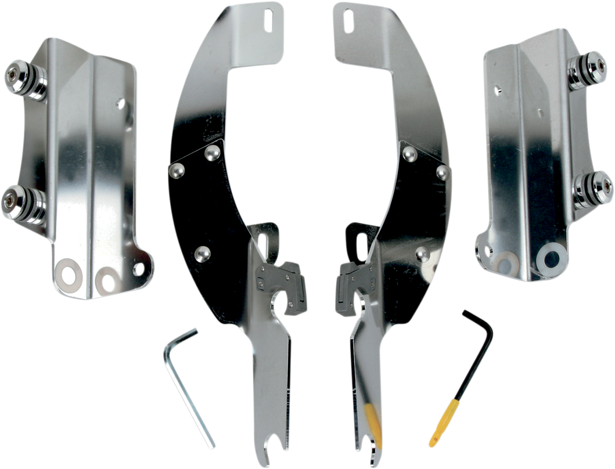 Batwing Trigger Lock Mounting Kit - Nomad - Polished
