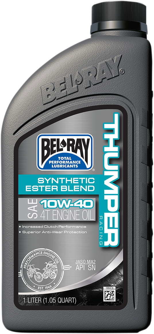 Thumper Synthetic Blend 4T Oil - 10W-40 - 1 L