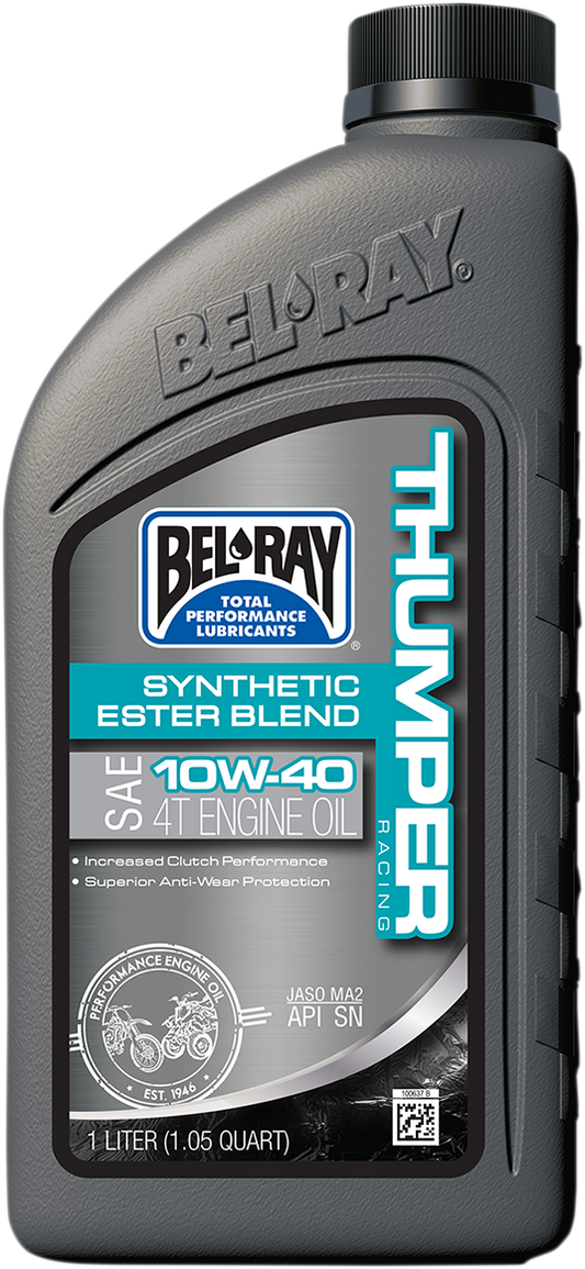 Thumper Synthetic Blend 4T Oil - 10W-40 - 1 L