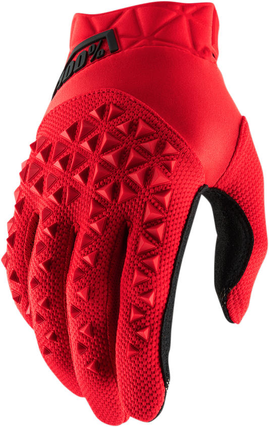 Airmatic Gloves - Red/Black - XL