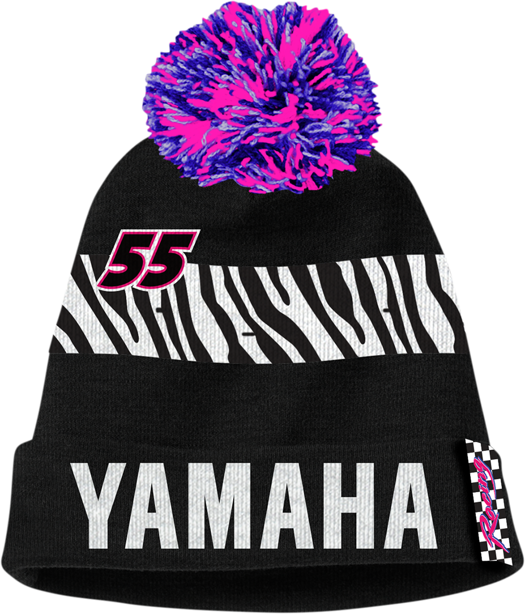 Yamaha Motosport Pom Beanie - Black