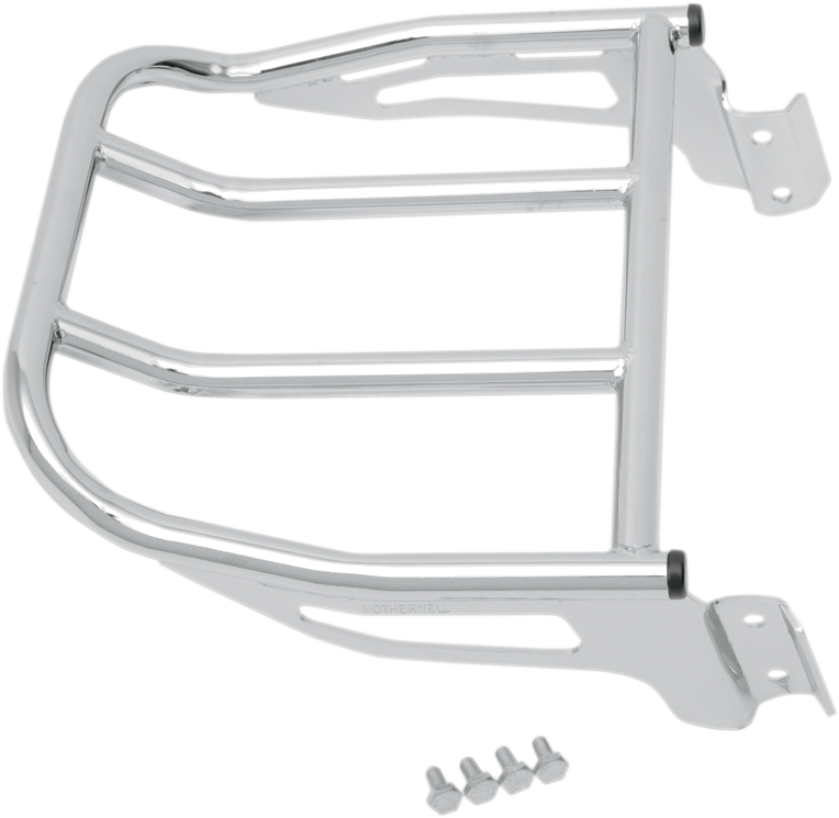 2-Up Backrest Luggage Rack - Chrome206550