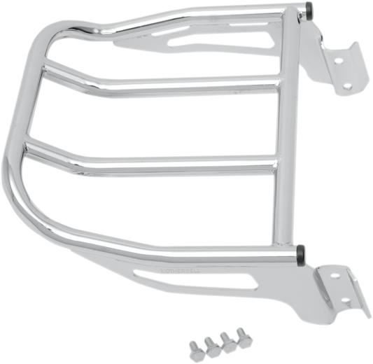 2-Up Backrest Luggage Rack - Chrome206550