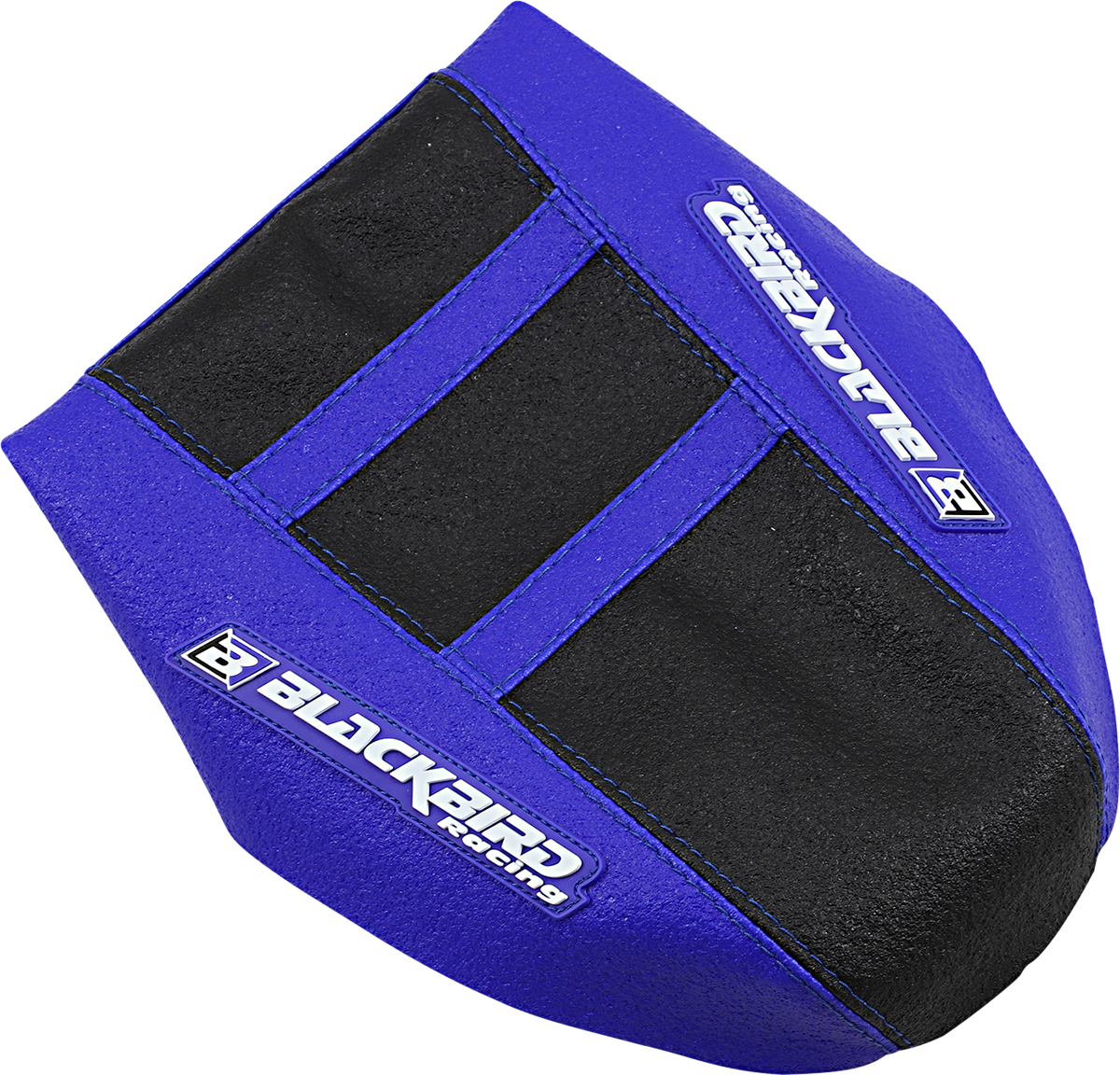 Zebra Seat Cover - Gripper - Blue/Black