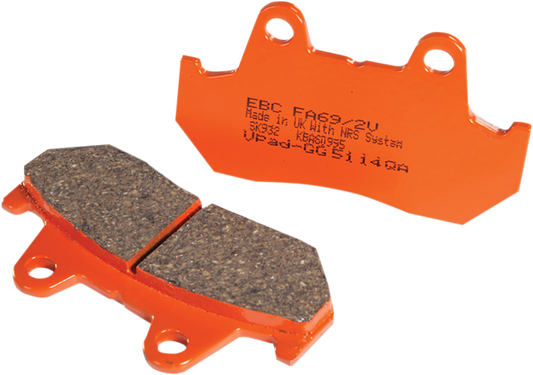 Organic Brake Pads - Honda CB - FA69/2