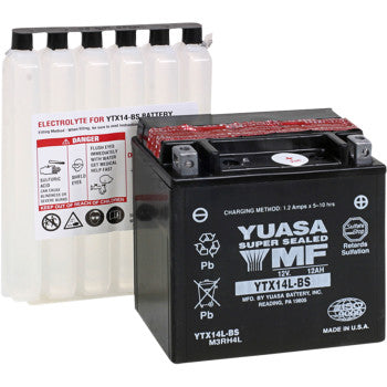 Batería AGM Yuasa YTX14L-BS H-D Sportster 2004 - 2020