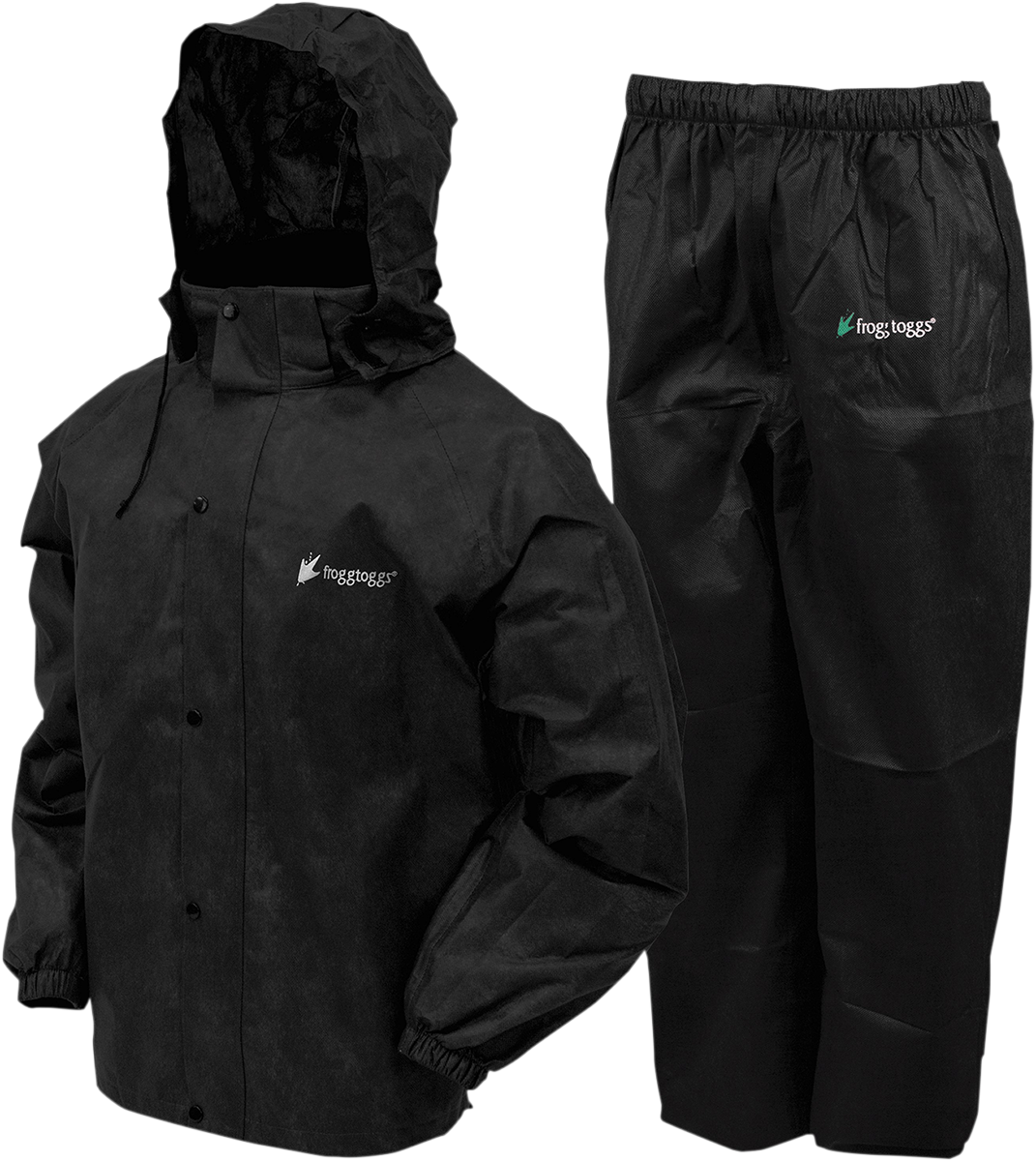 All Sports™ Rainsuit - Black/Black - Large