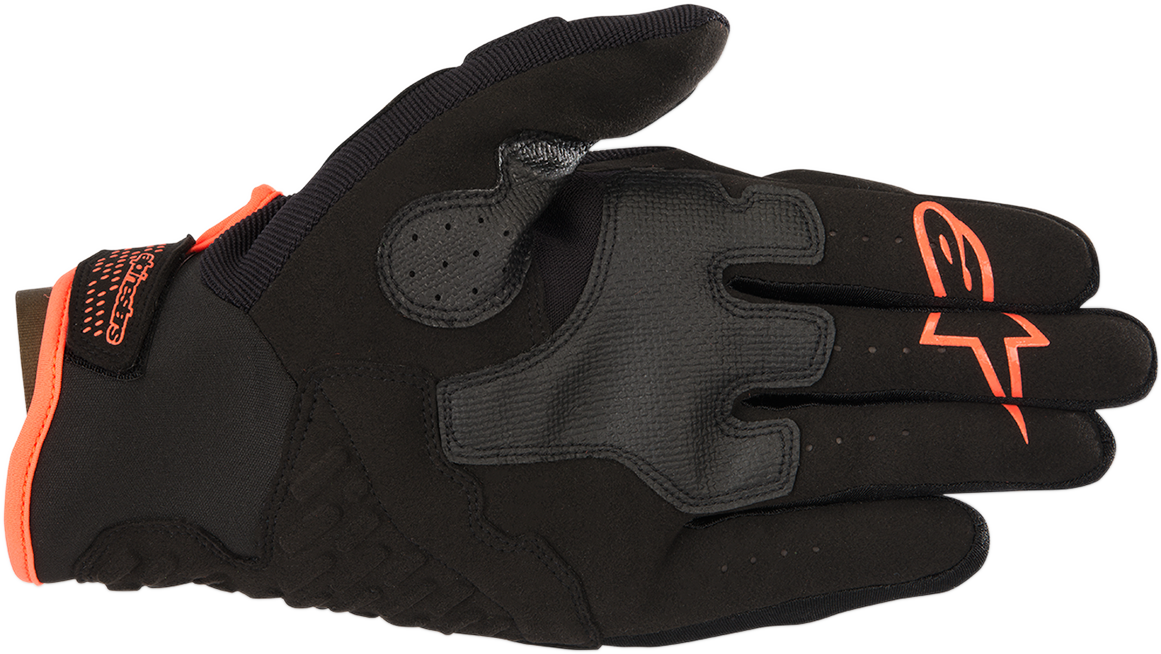 Megawatt Gloves - Black/Orange - Small