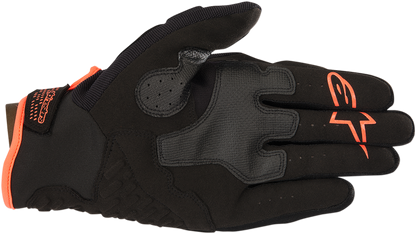 Megawatt Gloves - Black/Orange - Small