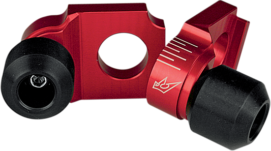 Axle Block Sliders - Kawasaki ZX-6R - Red