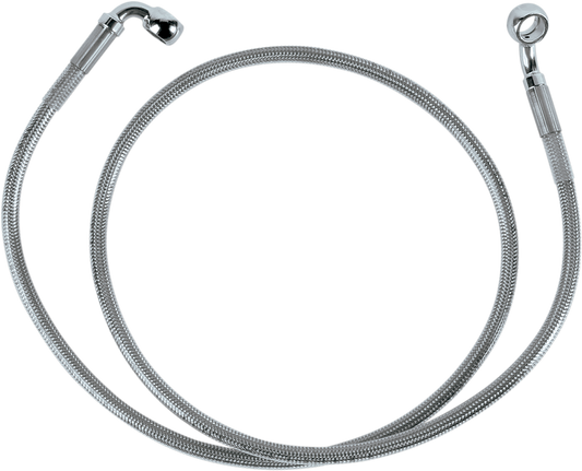 Linea de freno delantero  Acero inoxidable con revestimiento transparente